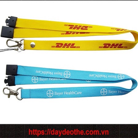 In dây đeo DHL đẹp nhiều màu